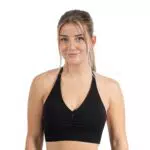 SMILODOX Sport BH Damen Silvia Scrunch Push Up, blickdicht, verstellbare Träger