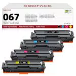 SODFACE Toner Set kompatibel für Canon i-SENSYS MF655Cdw MF657Cdw MF656Cw