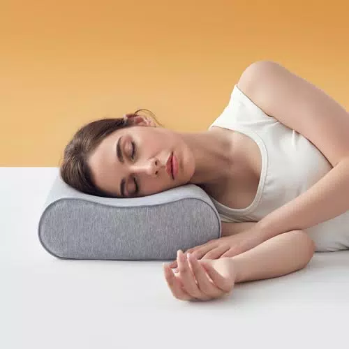 Sonive Memory Foam Kissen mit ergonomischer Nackenstütze und Baumwollbezug