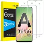 SPARIN Panzerglas Schutzfolie für Samsung Galaxy A56/A36 5G, 9H Härte, HD-Klar
