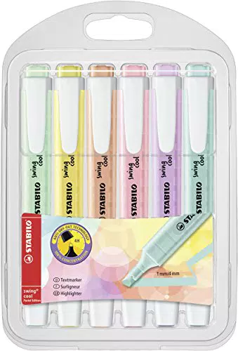 STABILO Textmarker swing cool – Leuchtmarker für Schule und Büro