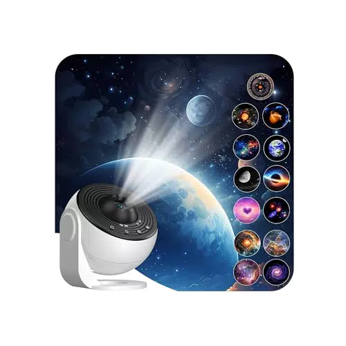 Starry Sky Projektor – 360° LED Galaxy Nachtlicht für Kinder und Erwachsene