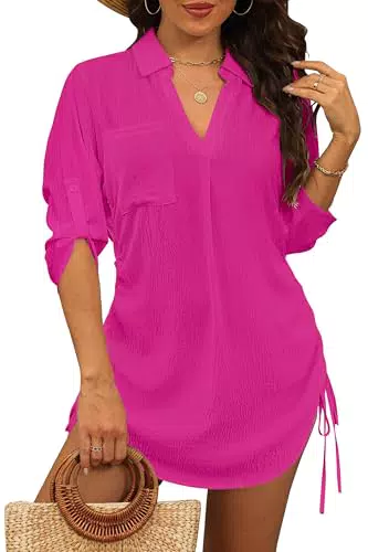 StylSense Damen Strandkleid Sommer Bikini Cover-Up – Leichter Strandponcho