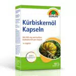 SUNLIFE Kürbiskernöl Kapseln mit Vitamin E - hochwertige, zuckerfreie und glutenfreie Kapseln