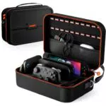 Switch Tragbare Hartschalen Schutzhülle für Switch 2 mit Kartenfächern
