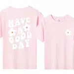 Mädchen T-Shirt Sommer Kurzarm Baumwolle Rundhals für Kinder - Mode Druck Shirt