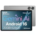 Android Tablet 11 Zoll mit 20GB RAM, 128GB ROM, 90Hz Display, Octa-Core, Gemini AI