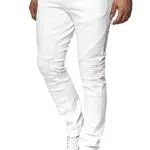Tazzio Jeans Herren Slim Fit Biker Denim Stretch Jeanshose Destroyed Look