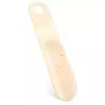 Teepacioka Schuhlöffel aus Kunststoff mit Wandhalterung – Mini Schuhanzieher