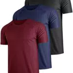 Teesmen Sport T-Shirt Herren Kurzarm Atmungsaktive Activewear für Fitness