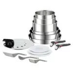 Tefal Ingenio Preference Kasserollenset, abnehmbarer Griff, Induktion, Edelstahl