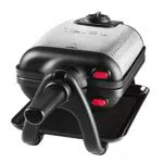 Tefal WM756D Waffeleisen für 2 Belgische Waffeln mit Temperaturregler