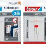 Klebenagel für empfindliche Oberflächen - Einfach anzubringen und rückstandslos entfernbar