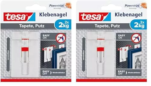 Klebenagel für empfindliche Oberflächen - Einfach anzubringen und rückstandslos entfernbar
