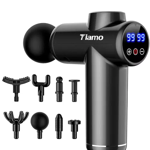 Tiamo Massagepistole, massage gun für tiefes Gewebe