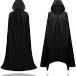TK Gruppe Timo Klingler Umhang mit Kapuze – Vampir Kostüm für Halloween & Karneval