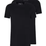 TOM TAILOR Denim Herren Long Fit T-Shirt im Doppelpack