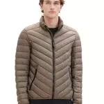 TOM TAILOR Herren 1036073 Lightweight Steppjacke mit Stehkragen