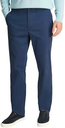 Tommy Hilfiger Herren Chino Hose Denton Satin Straight Fit