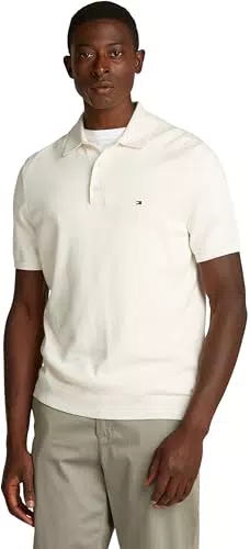 Tommy Hilfiger Herren Poloshirt Essential aus Baumwolle Kurzarm