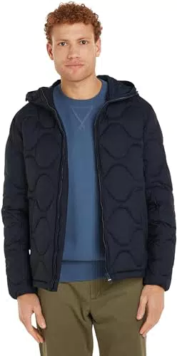 Tommy Hilfiger Herren Steppjacke mit Kapuze