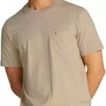 Tommy Hilfiger Herren T-Shirt Kurzarm Essential mit Brusttasche