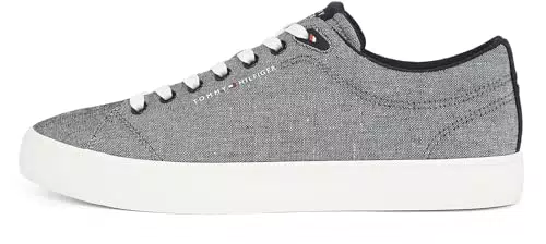Tommy Hilfiger Herren Vulcanized Sneaker Core Chambray Low Top