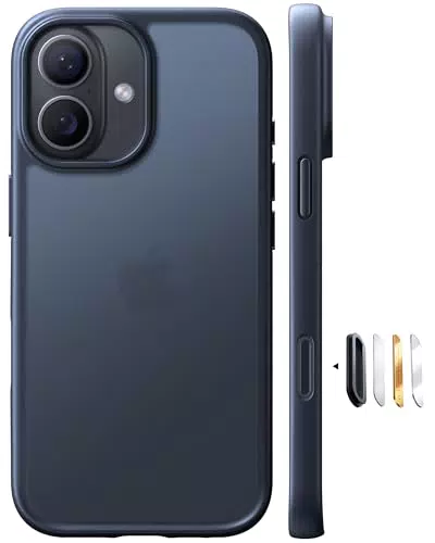 TORRAS iPhone 13 Hülle - Zertifizierter Militärschutz, Stoßfest und Kratzfest