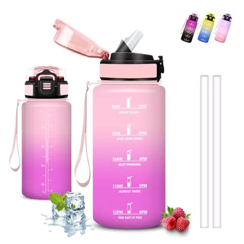 Natürlich! Hier ist der optimierte Titel:

"Trinkflasche Kinder mit Strohhalm – Auslaufsichere Wasserflasche für Schule und Sport"