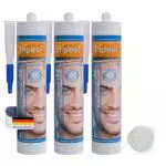 Triplesil Silikon Dichtstoff für Sanitär und Außenbereich – UV- und wetterbeständig