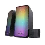 Trust Gaming GXT 611 Wezz 2.0 PC Lautsprecher mit RGB LED-Beleuchtung und AUX
