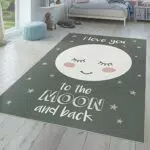 TT Home Kinderteppich Spielteppich für Jungen und Mädchen im modernen Design