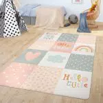 TT Home Kinderteppich Spielmatte für Jungen und Mädchen im modernen Design