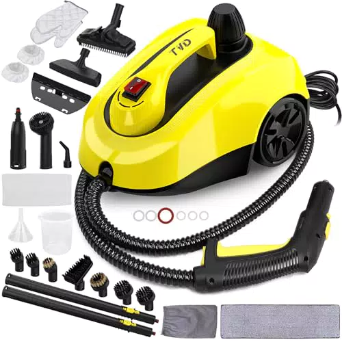TVD Dampfreiniger mit 5 m Kabel – ideal für Polstermöbel, Teppiche und Böden