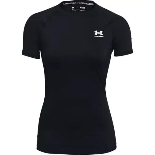 Under Armour UA HG Authentics Damen Kompressionsshirt kurzarm