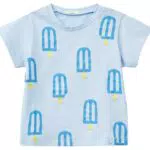 United Colors of Benetton Kurzarm T-Shirt für Jungen, Modell 3I1XA104X