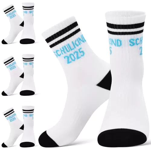Utensilsto Schulkind Socken Einschulung Geschenk Mädchen Jungen – Einschulung 2025
