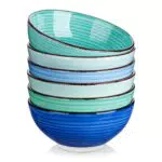Vancasso Bonita Suppenschalen aus Steinzeug - Salatschüssel und Pastaschalen Set