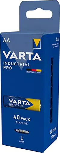 VARTA Industrial Pro Alkaline Batterien 1,5V - Umweltfreundliche Verpackung