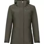 VAUDE Idris III 3-in-1 Parka Damen – wasserdicht, winddicht & atmungsaktiv