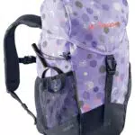 VAUDE Kinderrucksack Skovi für Jungen & Mädchen, komfortabler Wanderrucksack Kinder 10 L in blau
