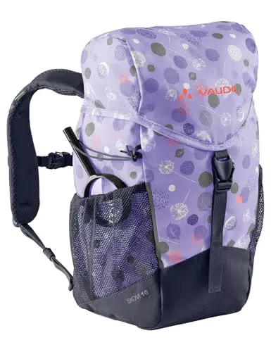 VAUDE Kinderrucksack Skovi für Jungen & Mädchen, komfortabler Wanderrucksack Kinder 10 L in blau