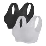 Vertvie Sports BH Push-Up Yoga Bra atmungsaktiv für Joggen und Fitness