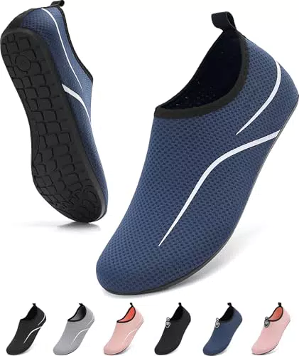 VOLHAL Wasserschuhe für Herren und Damen – Rutschfeste Badeschuhe für Wasseraktivitäten