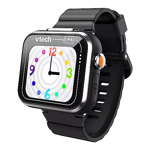 VTech KidiZoom Smart Watch MAX in Blau Kinderuhr mit Duokamera für Fotos und Videos