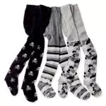 wellyou Baby- und Kinderstrumpfhosen mit Totenkopf und Camouflage Muster