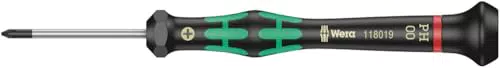Wera 2050 PH Elektronik Kreuzschlitzschraubendreher PH 00 – Modell 05118019001
