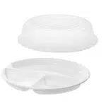 Westmark Mikrowellen-Set Menüteller und Abdeckhaube 224022E6