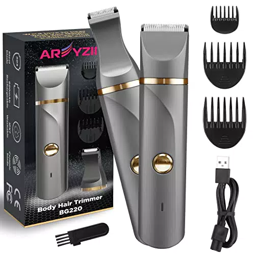 Braun Wiederaufladbarer Bikini-Trimmer für Damen – Schmerzfreier Körperhaartrimmer IPX7