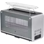 WMF Lono Toaster mit Brötchenaufsatz, Aufwärmfunktion und 7 Bräunungsstufen